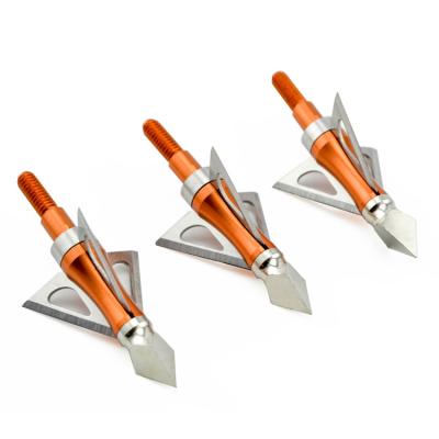 China Hunting Hunting Fixed Archery 3 Blade 100 Grain Broadheads for sale