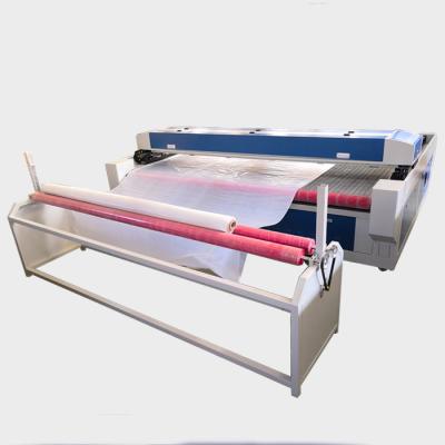 China Automatic Leather Laser Engraving Sofa Clothes Bags Fabric Laser Cutting Machine With Camera CCD for sale