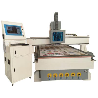 China Building Material Shops CNC Swing Knife PVC Car Seat Cover Leather Cutting Machine for sale