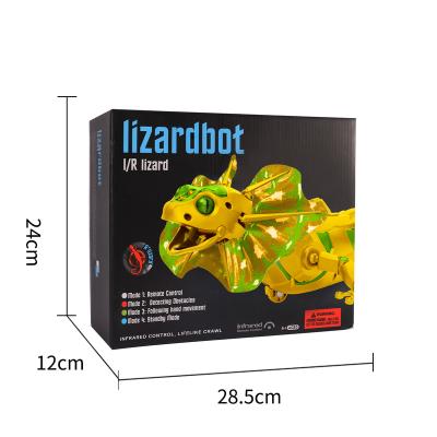 China Children Play Infrared Remote Control Electric Plastic Model Toy Reptile Lizard Robot Hot Selling Infrared Sensing Toy for sale