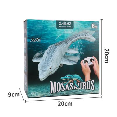 China 2023 New Product 2.4G Toy New Product 2.4G Canglong Swimming Pool Four Way Remote Control Animal Plastic Fresh Dragon Shaped for sale