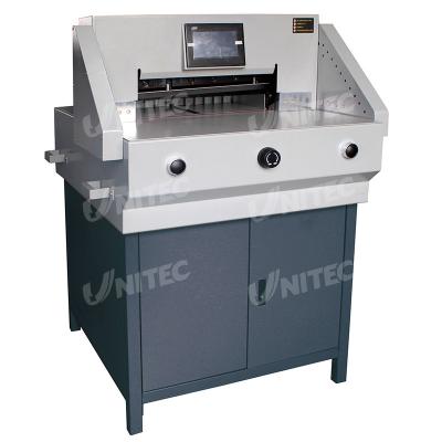 China 520mm elektrischer Mikrocomputer - steuern Sie Papierschneidemaschine-Maschine E520T zu verkaufen