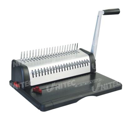 China Heavy Duty Plastic Comb Binding Machine 18Sheets Punching Capacity HP-5018 for sale