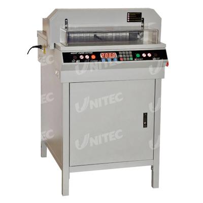 China Industrielle Schneidemaschine 1000W mit automatischem Papier Presser 450VS+ zu verkaufen