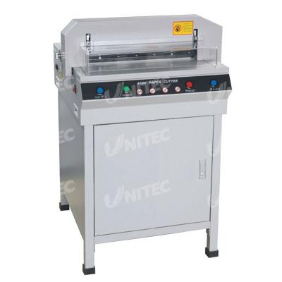 China 450mm Schneidemaschine, elektrische Papierschneidemaschine-harte Beanspruchung 450V+ zu verkaufen