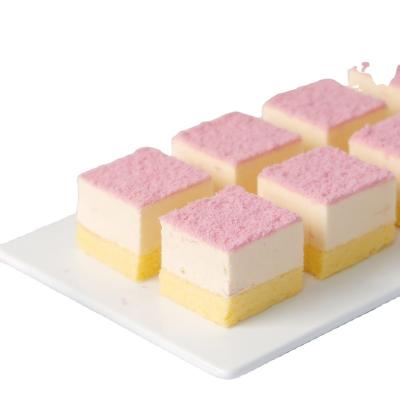 China Normal Sakura square mousse cake Animal Cream Dessert Birthday Party Cafe for sale