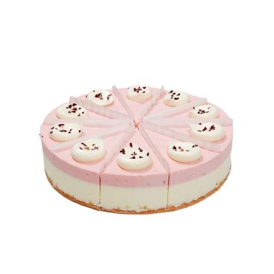 China Normal Strawberry Cheese Mousse Cake 8 inches Animal Cream Dessert Birthday Party Cafe for sale