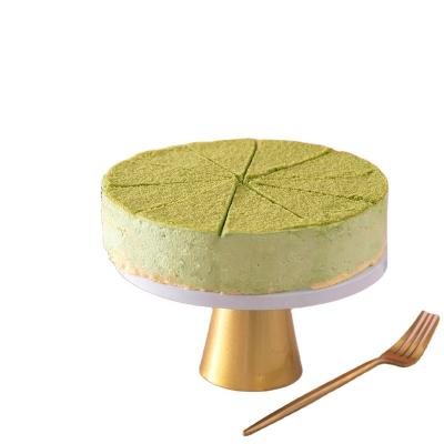 China Normal Matcha red bean mousse cake 8 inches Animal Cream Dessert Birthday Party Cafe for sale