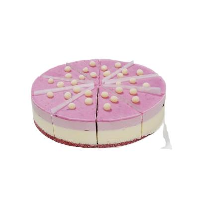 China Normal Grape cheese mousse cake 8 inches Animal Cream Dessert Birthday Party Cafe for sale