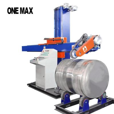 China Use at home ONE MAX Industrial cylinder surface polishing machine belt polisher abrasive grinding machine and cylinder head ML-193 for sale