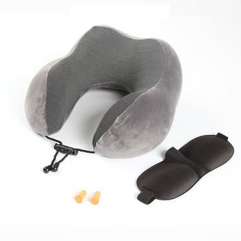 China Body (Size) Adjustable Super Soft Neck Pillow U Shaped Travel Pillow for sale