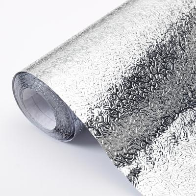 China Professional Kitchen Waterproof Oil-proof Self-adhesive Film Sticker Aluminum Foil China Factory for sale