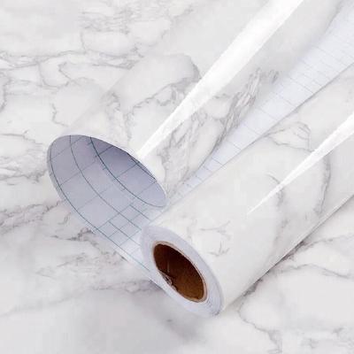 China Modern Buffet PVC Wall Waterproof Self Adhesive Marble Stickers for Kitchen for sale