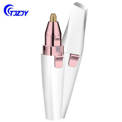 China Hot Selling Rechargeable Safety Eyebrow Razor Brows Shaver Eyebrow Hair Remover for sale