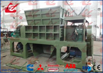 China Siemens Motor Scrap Metal Shredders Car Shredder Machine With Unaided Model Blades for sale