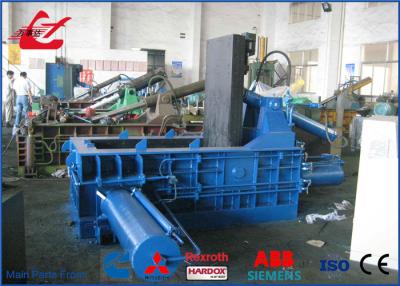 China Scrap Aluminum Cans Beverage Can Baler Machine , Steel Shavings Baler 25MPa Working Pressure for sale