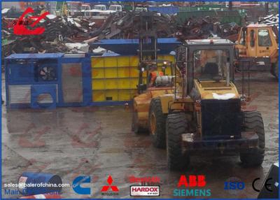 China WANSHIDA Scrap Metal Shear Horizontal Shear PLC Automatic Control Big Mouth Container Shear for sale