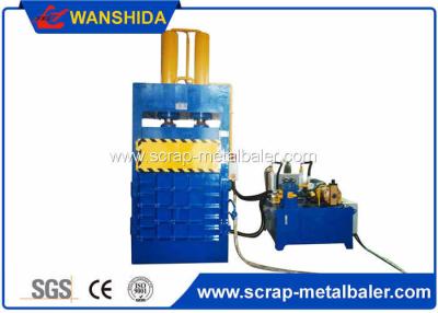 China Vertical Plastic Bottle Baler High Capacity 500kg Bale For Pet Washing Line for sale