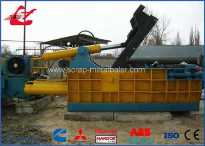 China Electrical Control Non Ferrous Metals Hydraulic Scrap Baling Machine Turn Out Model for sale