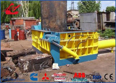 China 200 Tons Scrap Metal Baler Machine For Leftover Metals / Copper / Aluminum , Siemens Motor for sale