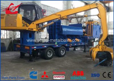 China Portable Metal Scrap Baler Logger / Scrap Metal Recycling Equipment for sale