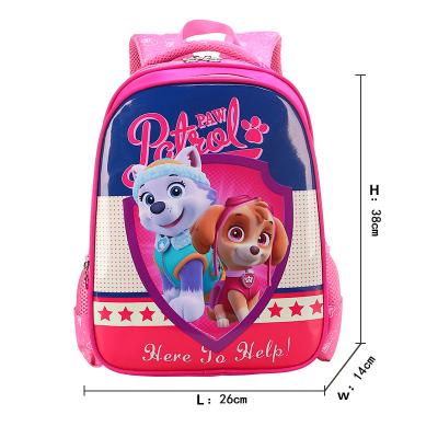 China Low Moq School Bag Waterproof Super Light Hot Sale Contrast Color Custom Design Polyester School Backpack for sale