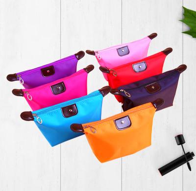 China Lady Multi-colors Fashion Makeup Cosmetic Bag Custom Lady Travel Cosmetic Make Up Pouch Bag Clutch Handbag Casual Purse Cosmetic Bag for sale