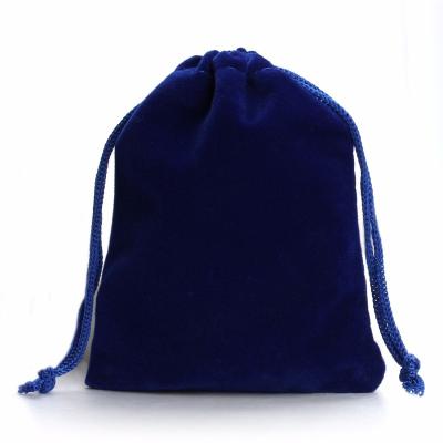 China Shock Resistance Competitive Price Velvet Jewelry Pouches Velvet Makeup Pouch Velvet Drawstring Bag for sale