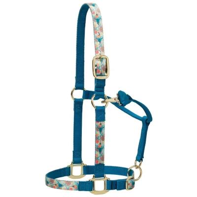 China Halter Customize To Fit Collar High Quality Adjustable Head Horse Racing Horse Halter Equine Products for sale