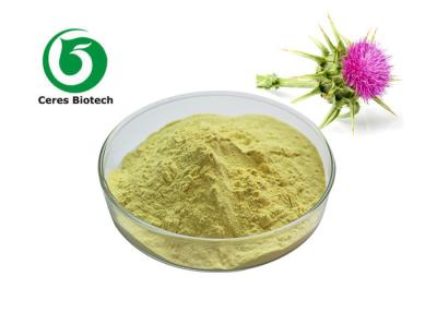 China Natural Milk Thistle Extract Silymarin 80% Powder for Protecting Liver for sale