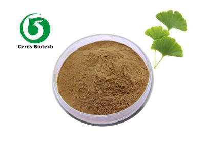 China Regulate Blood Fat Bulk Ginkgo Biloba Extract Brown Powder 24/6 Medical Food Grade for sale