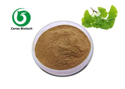 China Brown Ginkgo Biloba Extract Powder Nutritional Supplements Raw Material for sale