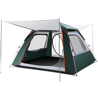 China Large 4-6 Persons Waterpoof Amazon Glamping Luxury Automatic Tent Family Waterproof Outdoor Camping Tent For Sale for sale