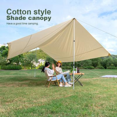 China OEM Waterproof Ultralight Entertainment Sun Shelter Wholesale Tent Cotton Fabric Camping Tarps BBQ Outdoor Portable Tent Tent for sale