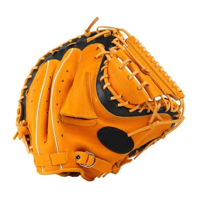 China New Pattern Red Color Cheap High Quality Factory Direct Baseball Batting Mitts Logo Batting PU Leather Custom Mittens for sale