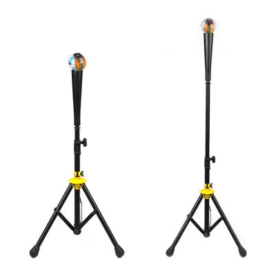 China Factory pro adjustable chinese height tripod stand training baseball bat level tee for sale