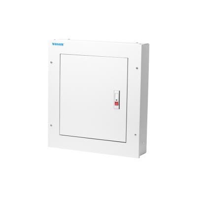 China Protect Circuit Breakers Installed TPN06-125 Electrical Distribution Box Outdoor Type 3 Phase Distribution Board With 125A Main Switch for sale