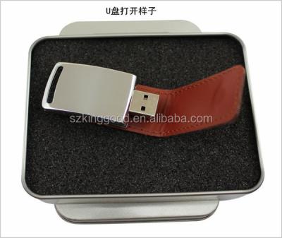 China Custom Logo Stick 2016 PU Leather Flash USB Drive Memory Stick for sale