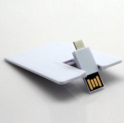 China Flash OTG USB Card Credit Card Reader 2GB 4GB 8GB 16GB 32GB 64GB for sale