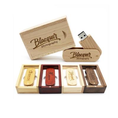 China Wholesale Wooden USB Flash Drive 1GB 2GB 4GB 8GB 16GB 32GB 64GB USB Flash Memory Hard Drive from Pendrives Manufacturer for Promotion and Advertisement for sale