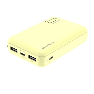 China Type C and charging high quality iphone type C PowerBank 2.1A 10000mAh portable power bank for smart phone for sale