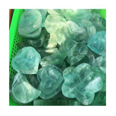 China Europe Hot Selling Natural Crystal Healing Fluorite Quartz Carving Moon Bowl For Decoration Gifts for sale