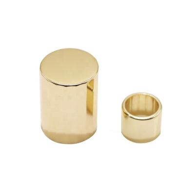 China Non spill metal perfume cap perfumes aluminum cap for fea 15mm bottle neck for sale