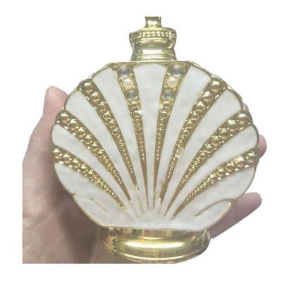 China For Glass Bottle Or Perfume Bottle White Color Zamac Metal Zinc Painted Perfume Bottle With Zinc Perfume Bottle for sale