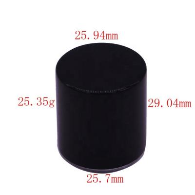 China Non Spill Black Perfume Cap Magnetic Perfume Caps For Glass Bottle for sale