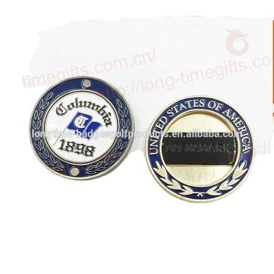 China High Quality Custom Poker Chip Golf Ball Markers From Europe for sale