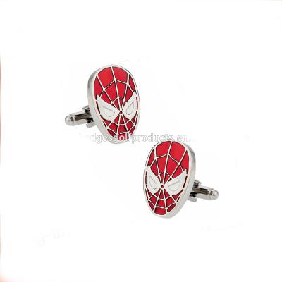 China Custom Golf Spiderman - Mask Wearable Hot Sale Cufflinks for sale