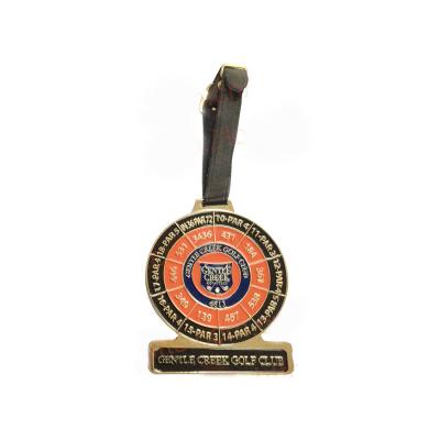 China Portable Branded Custom Logo Golf Bag Tag for sale