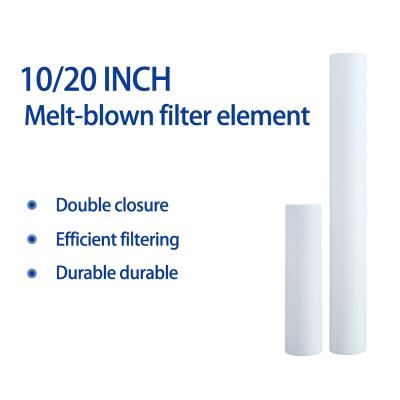 China Hotel factory direct sales industrial water purifier folded filter element pp cotton filter element for water purifier for sale