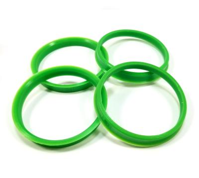 China Green 60.1 To 66.1 Plastic Hub Rings 10 Mm Thickness For Lexus / Toyota for sale